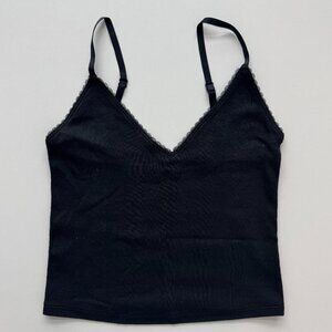 NEW Lululemon Cotton Pointelle Cropped Cami Tank Top